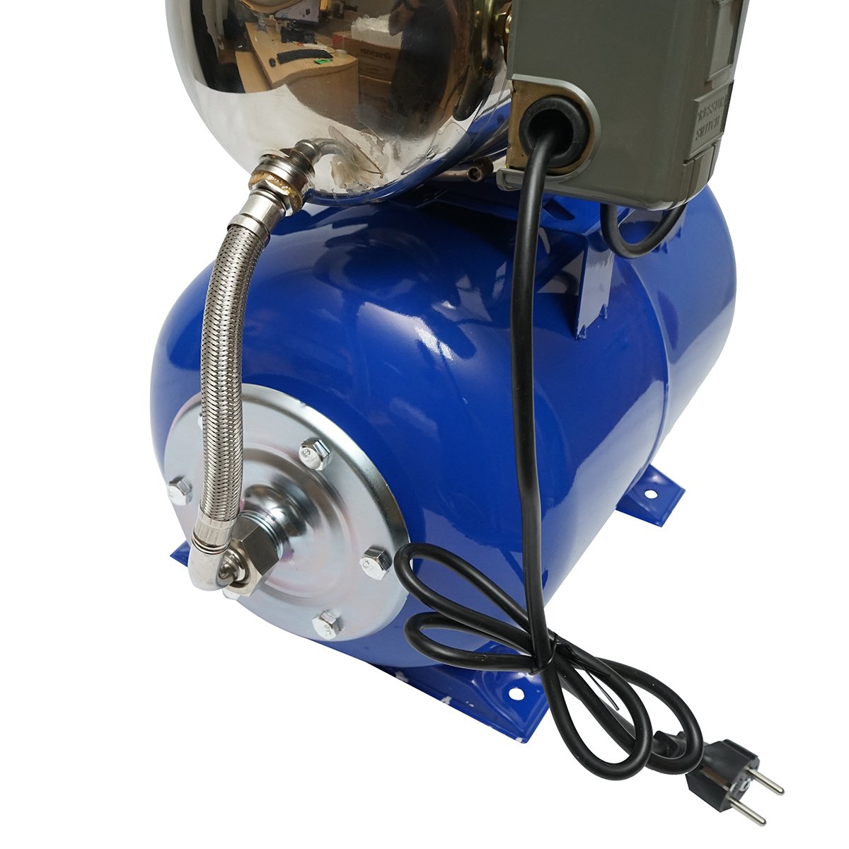 Hidrofor apa 550W 220V, debit 45 L/min, H35m, rezervor 24L, viteza 2850 r/min AUTOJS80S Breckner Germany